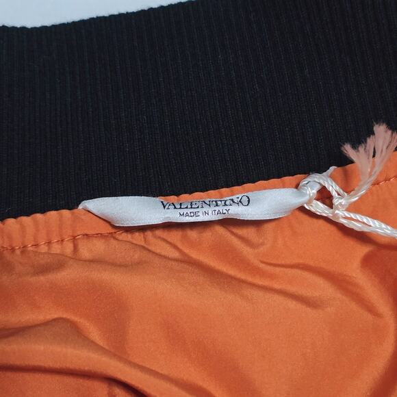 Valentino Army Camo Bomber Jacket with Pink Logo Letters | 46 & 54 | MSRP $2450 - Picture 9 of 16